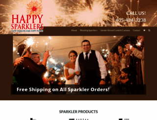 happysparklers.com screenshot