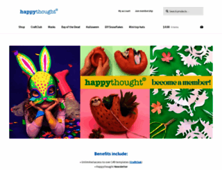 happythought.co.uk screenshot