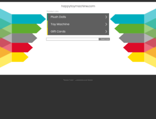 happytoymachine.com screenshot