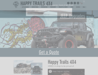 happytrails4x4.com screenshot