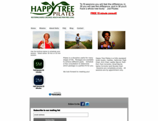 happytreepilates.com screenshot