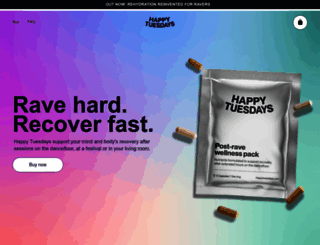 happytuesdays.com screenshot