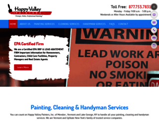 happyvalleypainters.com screenshot