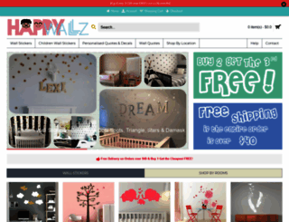 happywallz.com.au screenshot