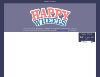 happywheels.fr screenshot