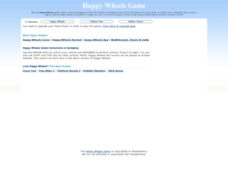 happywheelsgame.com screenshot