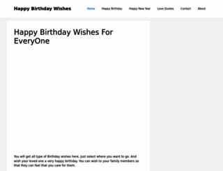 happywishesdays.com screenshot