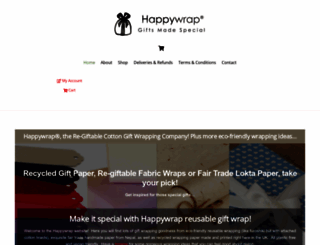 happywrap.co.uk screenshot