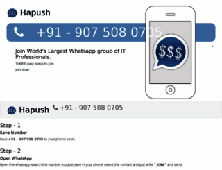 hapush.com screenshot