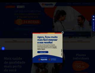 hapvida.com.br screenshot