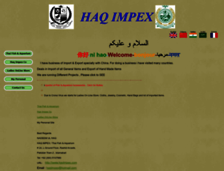 haqimpex.com screenshot