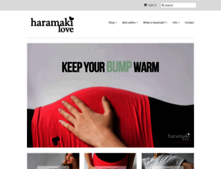 haramaki-love.myshopify.com screenshot