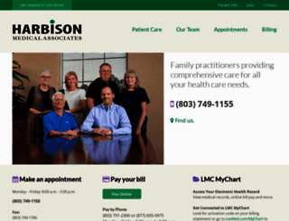 harbisonmedical.com screenshot