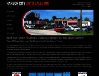 harborcityautosales.com screenshot