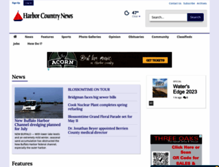 harborcountry-news.com screenshot
