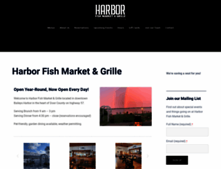 harborfishmarket-grille.com screenshot
