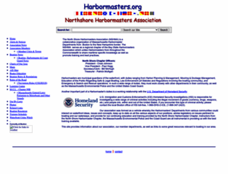 harbormasters.org screenshot