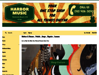 harbormusic.net screenshot