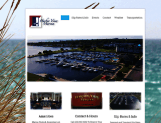 harborviewmarina.com screenshot