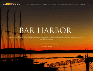 harborwatch.com screenshot