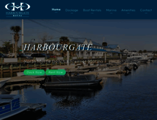 harbourgatemarina.com screenshot