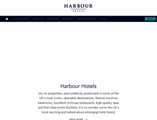 harbourhotels.co.uk screenshot