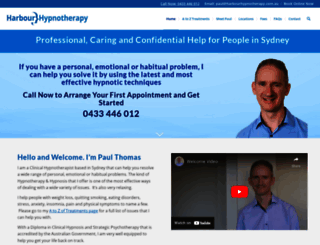 harbourhypnotherapy.com.au screenshot