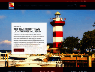 harbourtownlighthouse.com screenshot