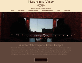 harbourviewevents.com screenshot