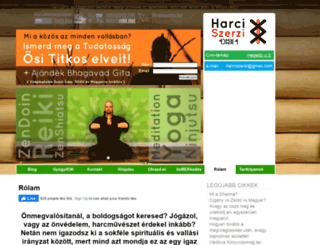 harciszerzi.hu screenshot