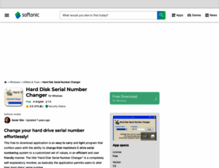 hard-disk-serial-number-changer.en.softonic.com screenshot