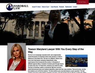 hardball-law.com screenshot