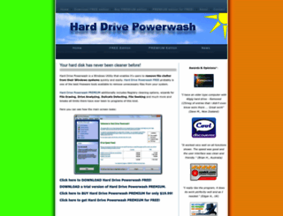harddrivepowerwash.com screenshot