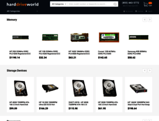 harddriveworld.com screenshot
