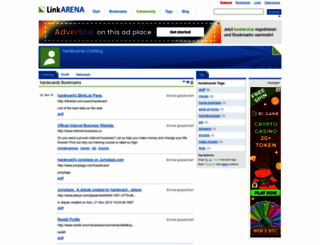 hardevard.linkarena.com screenshot
