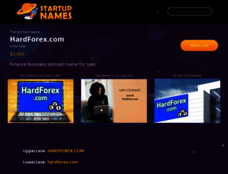 hardforex.com screenshot