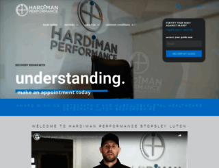 hardimanperformance.com screenshot
