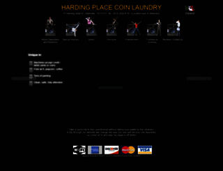 hardingplacecoinlaundry.com screenshot