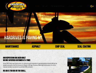 hardrives-asphalt.com screenshot