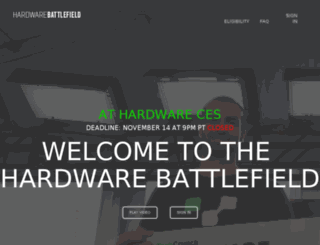 hardware.techcrunch.com screenshot