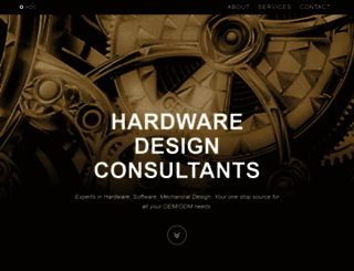 hardwaredesignconsultants.com screenshot
