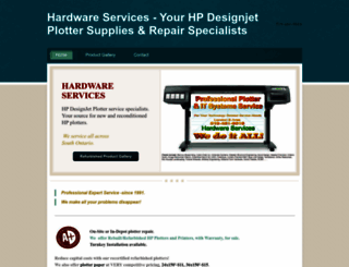 hardwareservices.ca screenshot