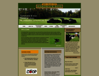 hardwickbeef.com screenshot