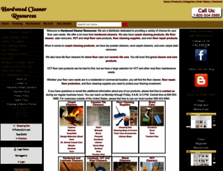 hardwood-cleaner-resources.com screenshot