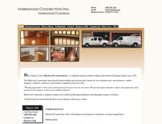 hardwoodconnection.net screenshot
