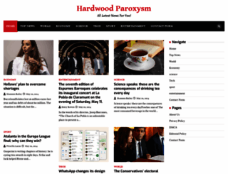 hardwoodparoxysm.com screenshot