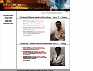 hardyacupuncture.com screenshot