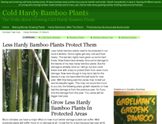 hardybamboo.org screenshot