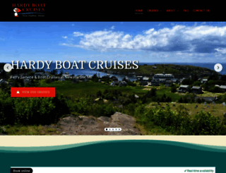 hardyboat.com screenshot