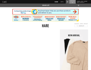 hare-ec.jp screenshot